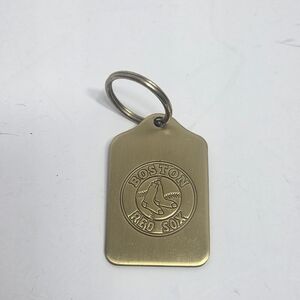 boston red sox solid brass key chain sports team memorabilia lexington usa